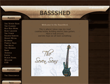 Tablet Screenshot of bassshed.net